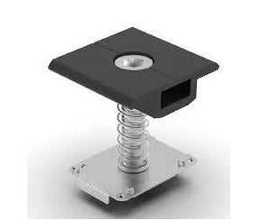 Clemă intermediară pentru şină montată lateral