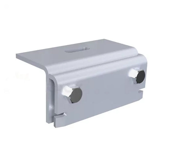 Placă uzată suport, pentru şină montată lateral, cu şuruburi şi piuliţe