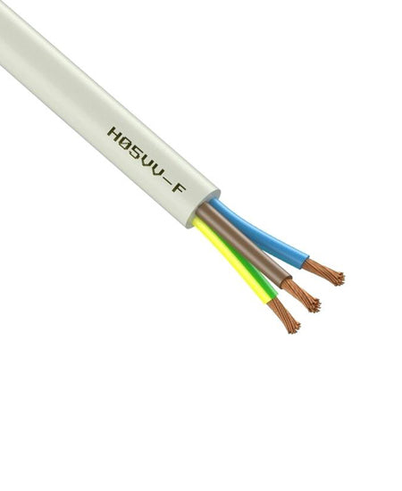 H05VV-F 3x1,5 cabluri - 100m