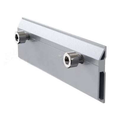 Şină pentru prelungire montare laterală culoare aluminiu