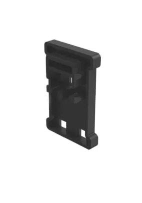 Capac de capăt din plastic - black