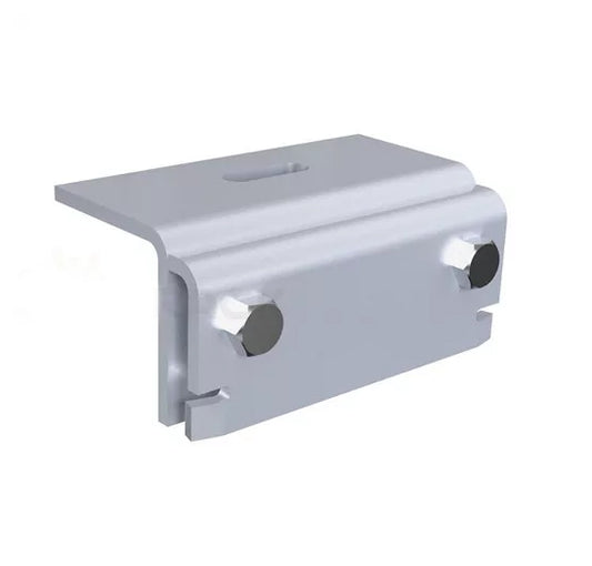 Placă uzată suport, pentru şină montată lateral, cu şuruburi şi piuliţe