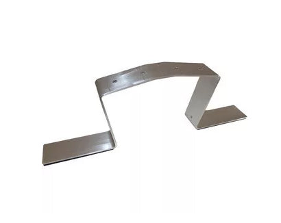 Acoperiş plat conector pentru cu latură înaltă şi unghi de  elevaţie de 10°, grosime de 5mm