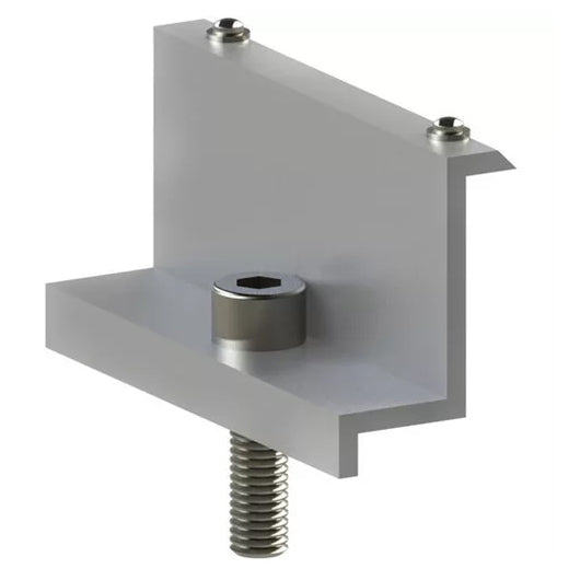 Acoperiş plat clemă de capăt