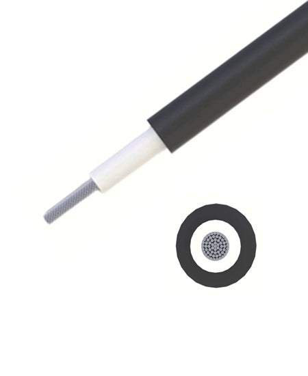 Solar Cabluri 1x6 black